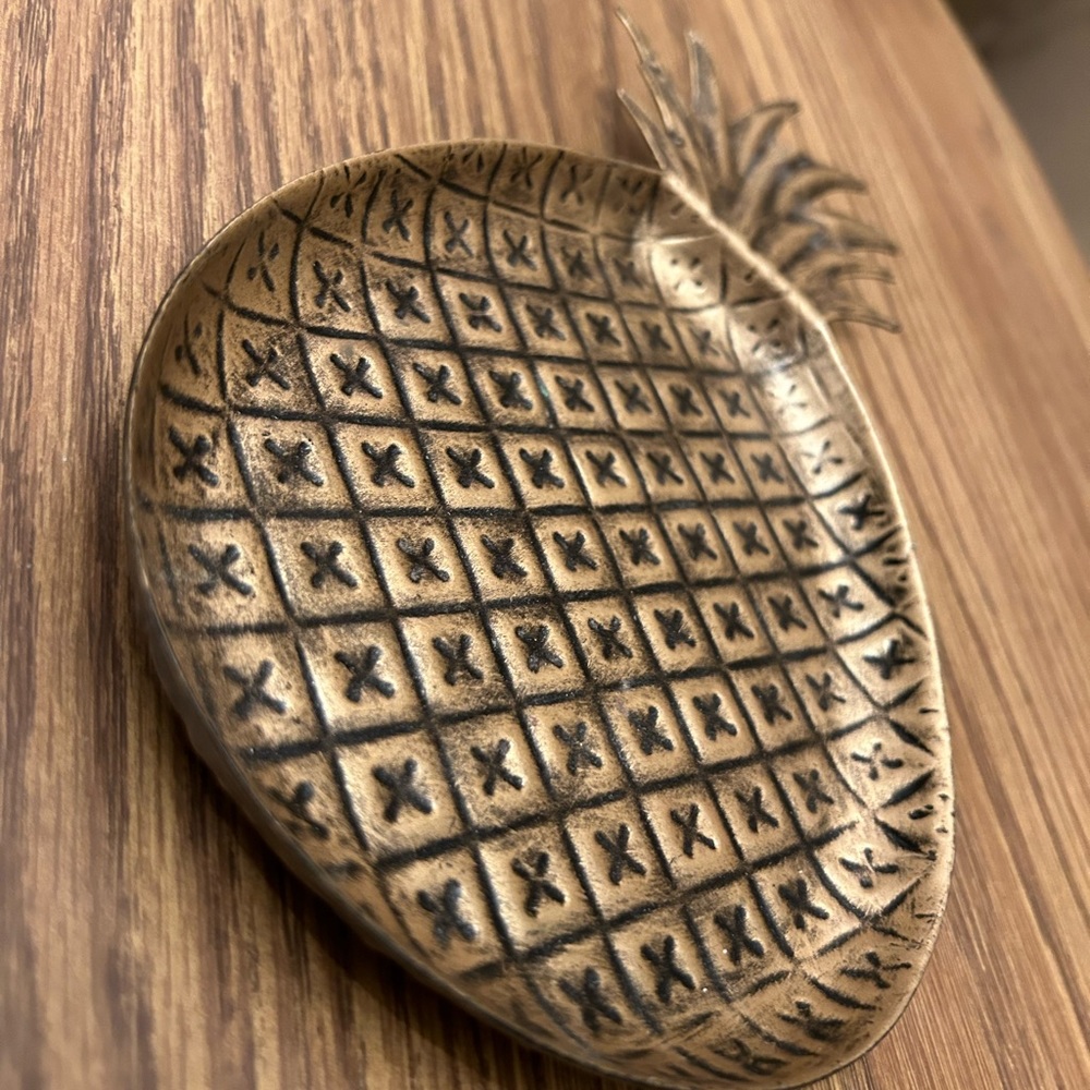 Pineapple trinket dish - Picture 6 of 7